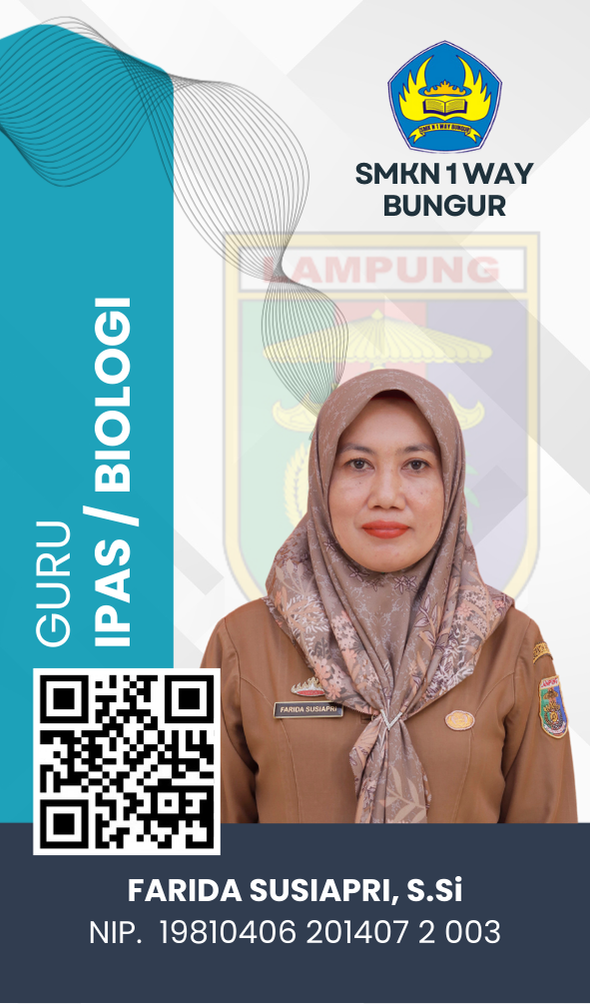 Foto Farida Susiapri, S.Si
